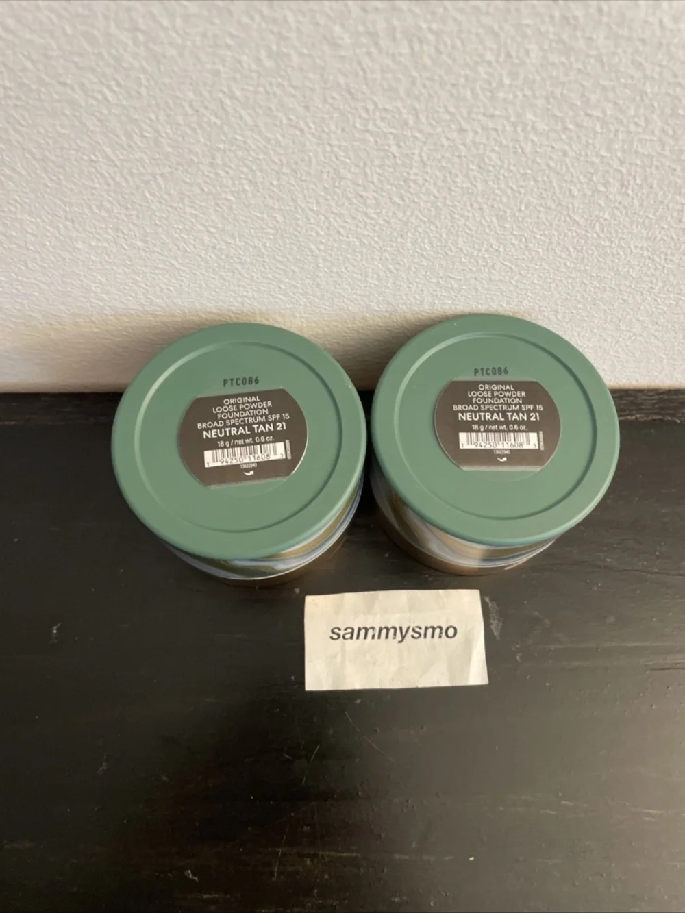 bareMinerals Deluxe Original Loose Powder Foundation Neutral Tan 21, x2 READ